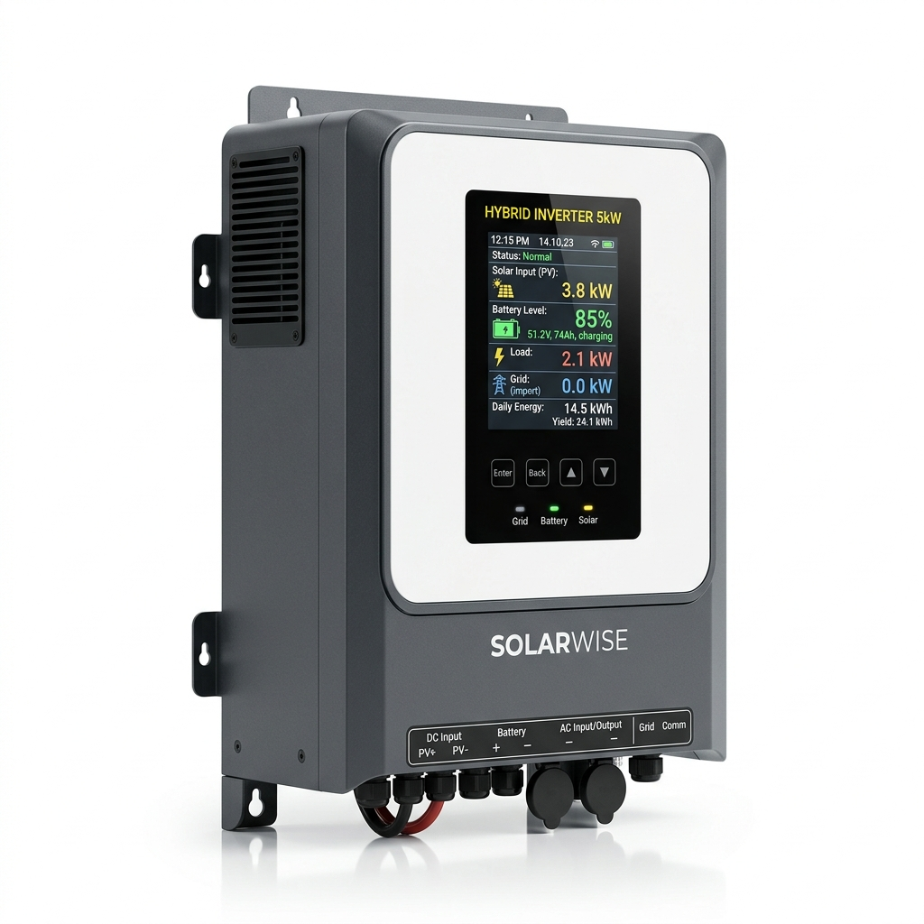 Hybrid Solar Inverter (5kW)